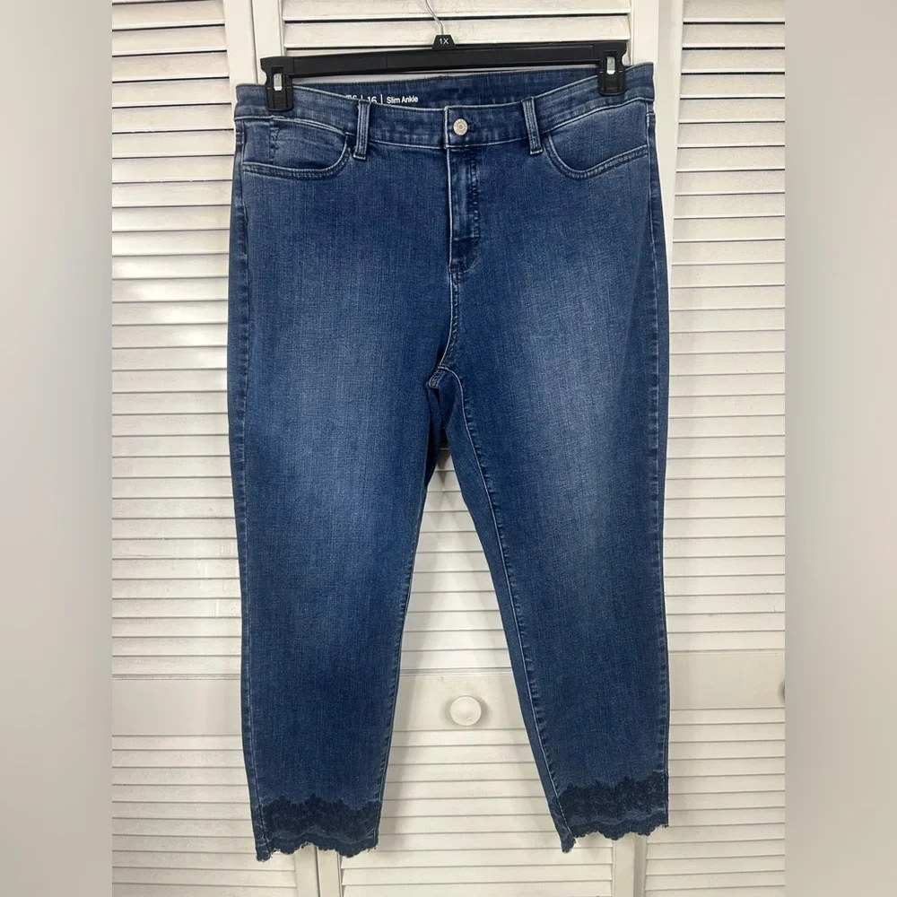 Talbots‎ Slim Ankle Flawless Jeans Size 16
